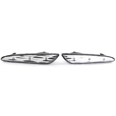 2x Clear Front Side Marker Light LED For 2003-2006 W211 E-Class E320 E500 E550 • $22.26