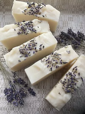 Lavender Tallow Soap/ Gift For Flower Lovers/ Floral Soap/ Luxurious Soap • £4.50