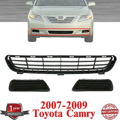 Grille Assembly + Fog Covers Trims For 2007-2009 Toyota Camry • $67.74