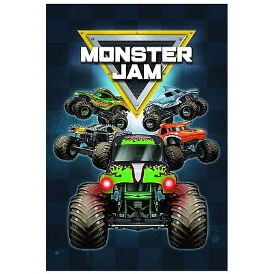 Monster Jam Fleece Truck Blanket (AG2421) • $23.20