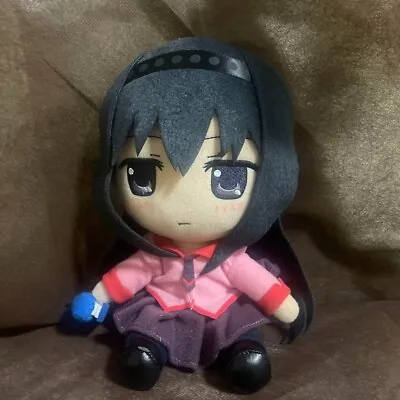 Madoka Magica Gift Plush Doll Homura Akemi School Uniform Ver. Japan • $238