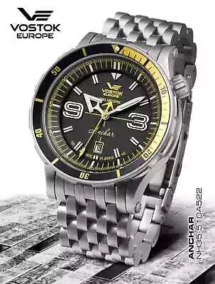 Watches Vostok Europe Anchar Automatic NH35A- 510A522B New • $892.45