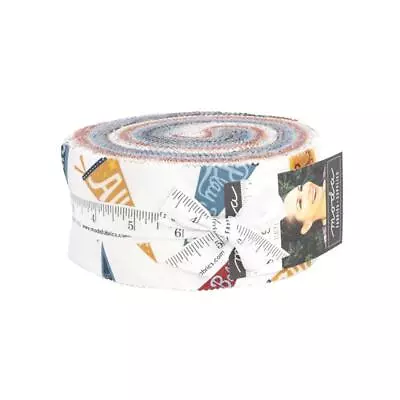 Moda Fabrics All Star Jelly Roll Fabric Stacy Iest Hsu 40 2.5x44  Quilt Strips • $43.95