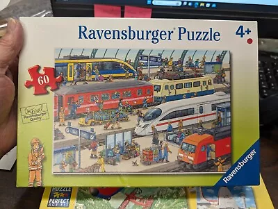 Ravensburger Kids 2 Puzzles 60 Pc Trains 3x49 Planes G+ 240306 • $19.99