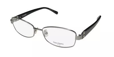 Vera Wang Luxe Rhinestones/crystals Exclusive Line Leira Eyeglass Frame/glasses • $26.95