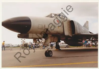 Colour Print Of German Air Force F4F Phantom 38+61 At RAF Fairford In 1991 • £0.65