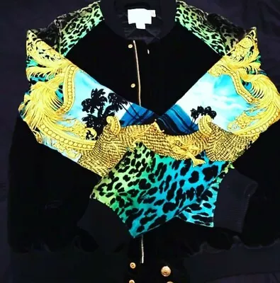 Versace For H&m Bomber XL • $1500