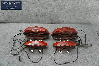 Front Rear Brake Caliper Calipers Pad Set Mercedes W212 E63 Cls63 Amg Oem • $1450