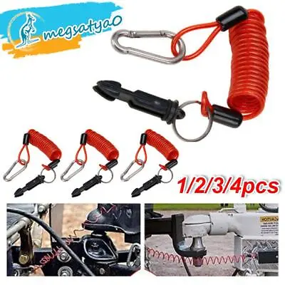 Car Trailer Safety Electric Breakaway Cable Brake Away Switch For Caravan Camper • $39.89