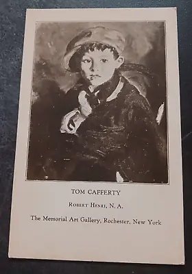 Vtg Postcard Robert Henri Tom Cafferty Painting Art Unposted • $9.95