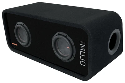 $349.95 • Buy Memphis Audio MJME6D1 1400w RMS Dual 6.5  MOJO Car Subwoofers+Sub Enclosure Box