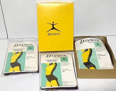 Vintage 1987 Danskin Gymnastics Large 16-18 Color: Wine Lot Of (3) • $39.95