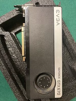 EVGA GeForce GTX 670 (02G-P4-2675-BR) 2GB GDDR5 SDRAM PCI Express Graphic Card • $100