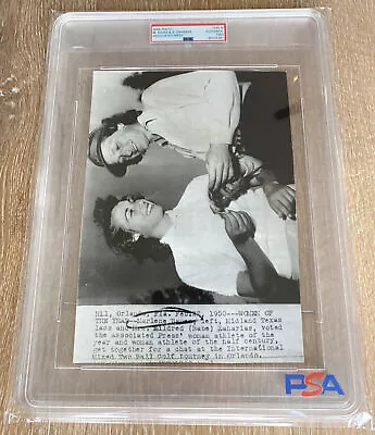 1950 Mildred (Babe) Didrikson Zaharias Original Vintage PSA COA Golf Photo • $299