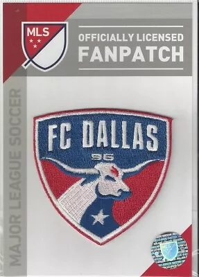 FC Dallas MLS Soccer Patch 2 3/4 X 2 3/4  Sew On Iron On Official Futball Logo • $12.95