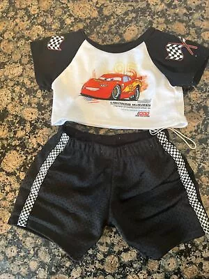 Build-A-Bear Workshop Lightning McQueen Cars Outfit/Pajamas • $8.95