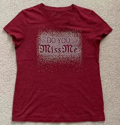 Miss Me Red T-Shirt Women's Size Large • $6.99