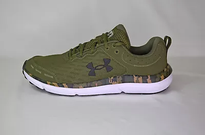 Under Armour Mens Size 10.5 Charged Assert 10 Running Shoes Camo NWT • $57.95