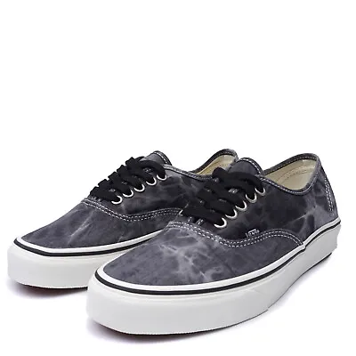 VANS Authentic Denim Black White Men's Casual Fashion Skate Shoes Sneakers • $19.99
