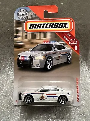 2019 Matchbox Dodge Charger Pursuit! Mbx Rescue Series #20/20! #h • $3.50