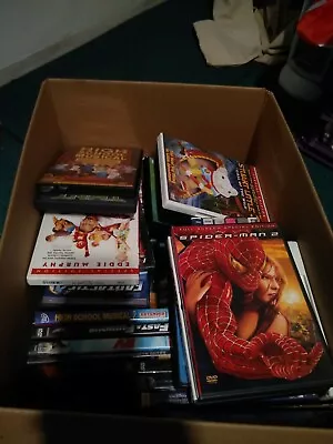 Box Of Used ASSORTED DVD Movies  • $60