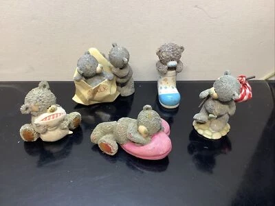 £10.46 • Buy Me To You Figurine Bundle X5 Ornament Figurine Collectable DAMAGED Joblot 4