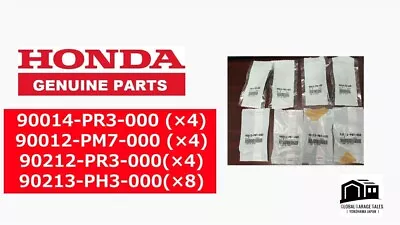 Oem Honda B-series Dohc Vtec Valve Cover Mount Stud Bolt & Nut Set B16 B17 B18c • $123.26