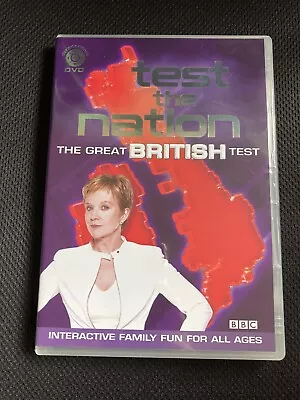 Test The Nation 2 Disc Interactive Dvds Great British Quiz & National Iq Test • £1.49