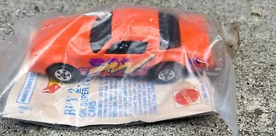 1990 Hot Wheels Mcdonalds Happy Meal Toy -  #8 Orange Camaro Z-28 • $7.99