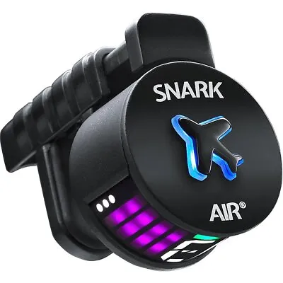 $29.99 • Buy Snark Air Rechargeable Chromatic Clip-On Tuner For Guitar, Bass, Ukulele & More