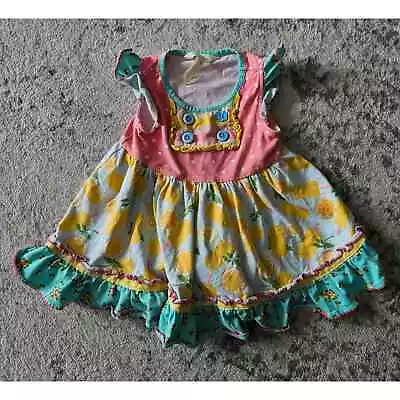 Matilda Jane  Sweet Daydream Popsicle  Ruffle Tunic Dress • $48