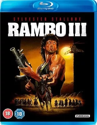 Rambo III Blu-Ray (2018) Sylvester Stallone New Sealed UK REGION B • £7.49