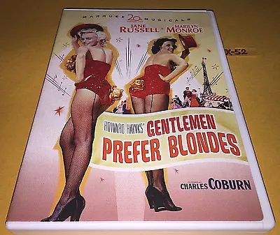 Gentlemen Prefer Blondes DVD Marilyn Monroe Jane Russell Howard Hawks  • $13.49