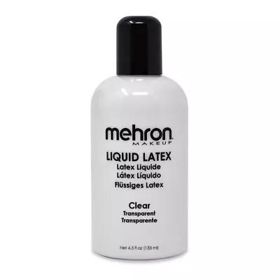 Mehron Liquid Latex Clear Costume Make Up 4.5 OZ • $15.95