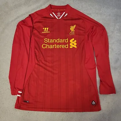 £48.88 • Buy Liverpool Shirt Large Red Home Kit 2013 2014 Warrior Jordan Henderson
