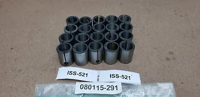 1  ID Eccentric Spring Steel Split Bushing 1.33  OD 1.72  T Manurhin 490-544 • $37.94