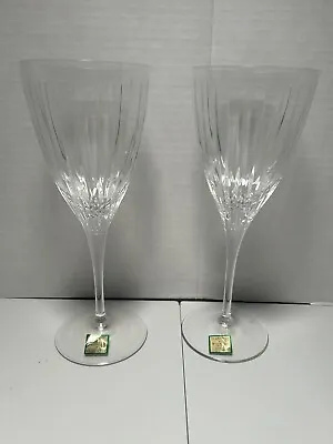 2 - Marquis By Waterford Crystal Wine Glasses 7 7/8” • $39.99