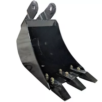 Titan Attachments 12  Fronthoe Bucket Fits Mini Skid Steer Fronthoe Backhoe • $319.99