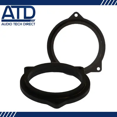 MDF Front Rear 100mm 4  Speaker Adaptors Rings For BMW 3 Series F30 F31 Z4 E85 • £19.45