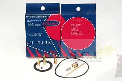 Honda Cr250 Cr250m Elsinore Keyster Carburetor Rebuild Repair Kit 1973 - 1974   • $38.99