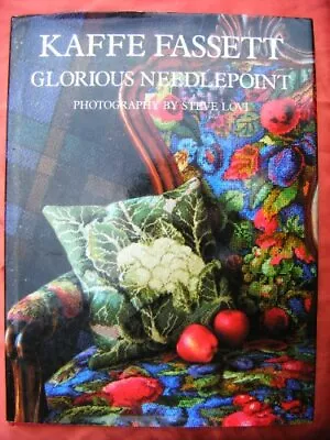 Kaffe Fassett Glorious Needlepoint Hardback Book The Fast Free Shipping • $11.98