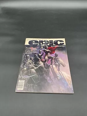 1980 Spring Epic Illustrated Magazine - Premier Issue 01 Marvel Vg/fn  Mr • $17