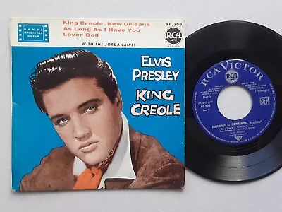 Elvis Presley * King Creole * 1961  French Ep 7  * Rca 86300 • $19.90