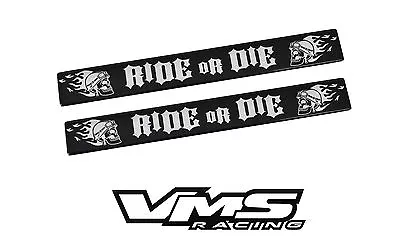 2 Vms Aluminum V-twin Biker Motorcycle Club Bar Rank Emblems Badges • $14.95