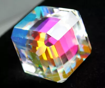 Certified 120.70 Ct Natural Brazilian Mystic Topaz Cube Cut Loose Gemstone • $25.75