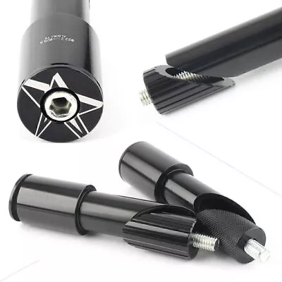 Adapter Bike Conversion Rod 1”22.2mm To 28.6mm(1-1/8 ) Fit A-Head Stems Black • $20.93