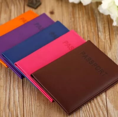 $9.99 • Buy Passport Cover Holder Wallet Case Organizer Protector Travel FREE SHIPPING - AU