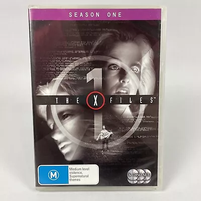 The X Files Sci-Fi Fantasy Series Season 1 Rated M Region 4 PAL 6 Disc Set • $0.99