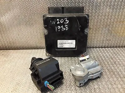 Mercedes-Benz C W203 C 180 Compressor 203046 Engine ECU Set 2711536179 • $125.44