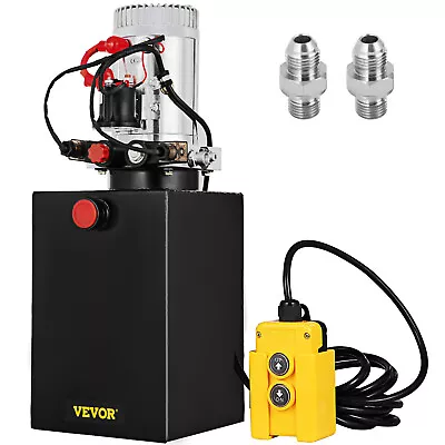 DC12V 12L Double Acting Hydraulic Pump Power Supply Pack Unit 3200 PSI Max Dump • $315.09